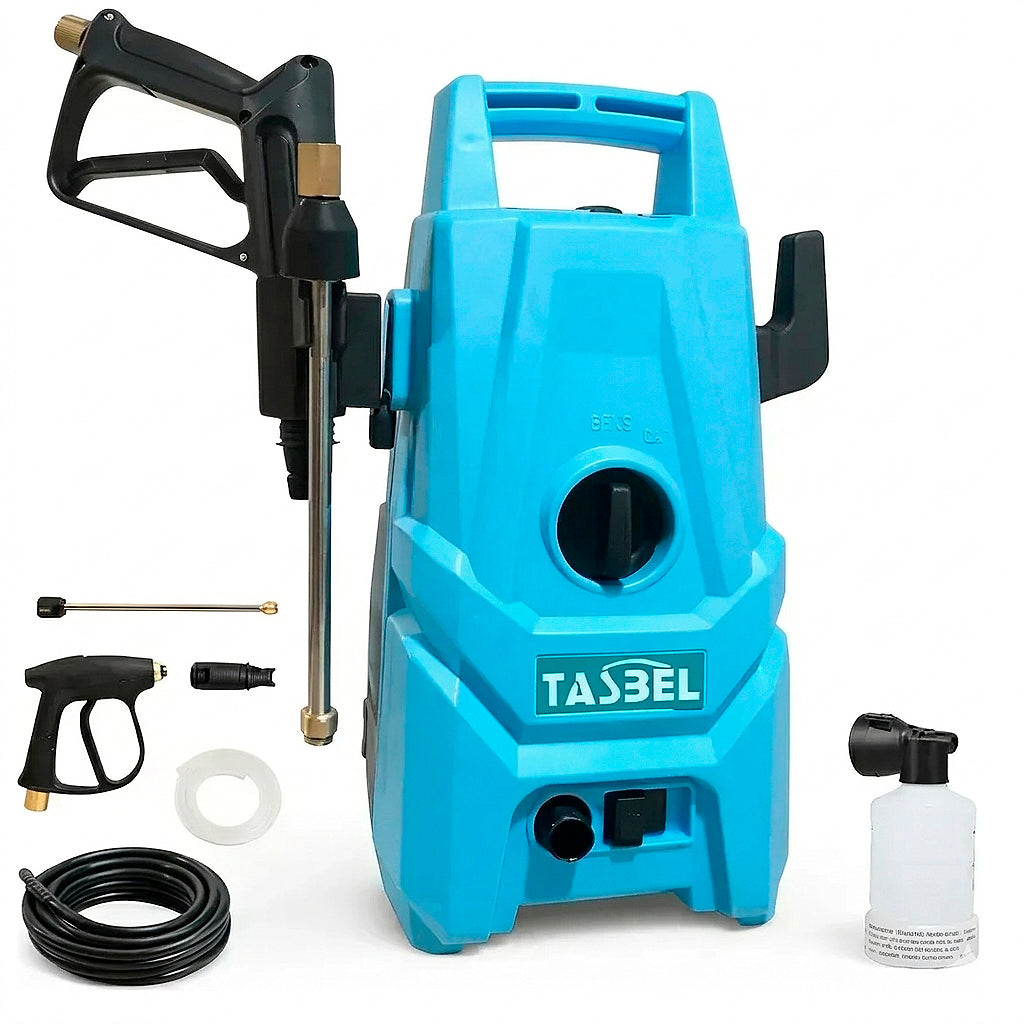 HIDROLAVADORA ELÉCTRICA DE ALTA PRESIÓN | TASBEL™ 1500W ⚡