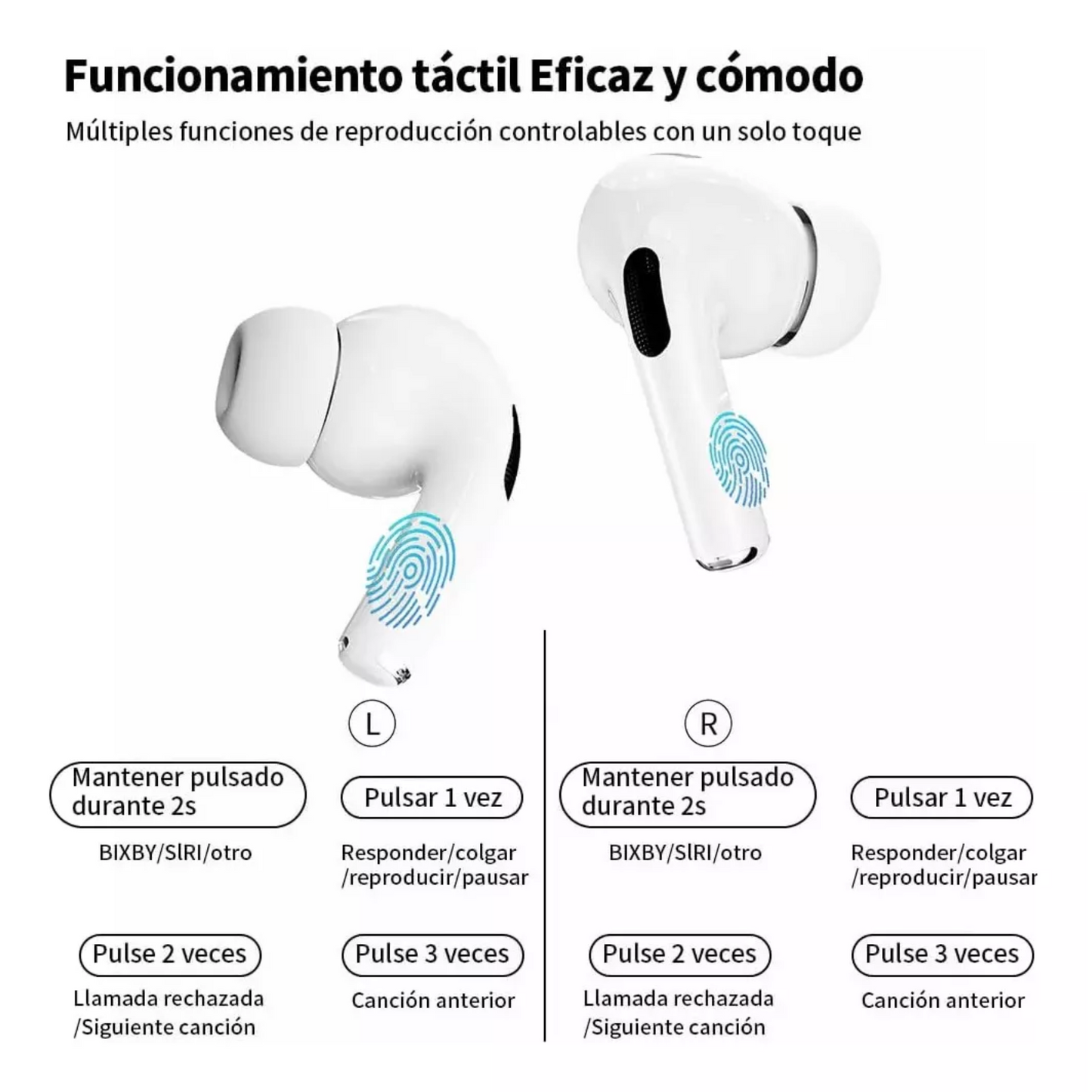 AUDÍFONOS TÁCTILES A9 PRO