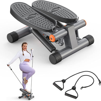 Escaladora Elíptica con Bandas – Cardio de Bajo Impacto – Mejora tu Salud Desde Casa en Pocos Minutos al Día