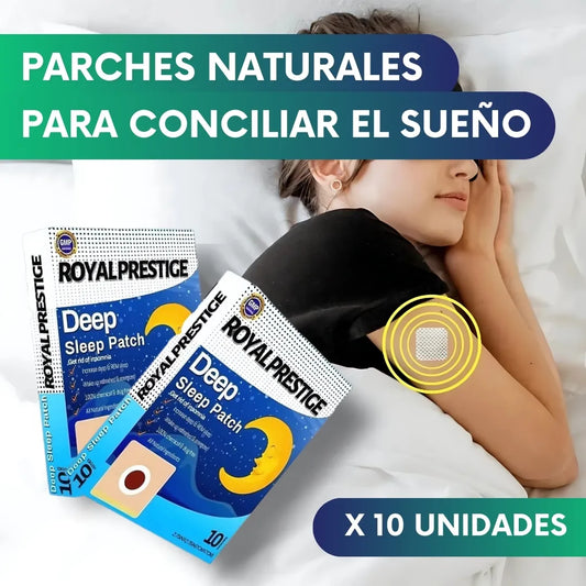 Parches naturales para conciliar el sueño x 10 unidades