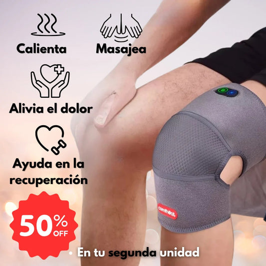 Rodillera Terapéutica Térmo 3 en 1 - Masajeadora