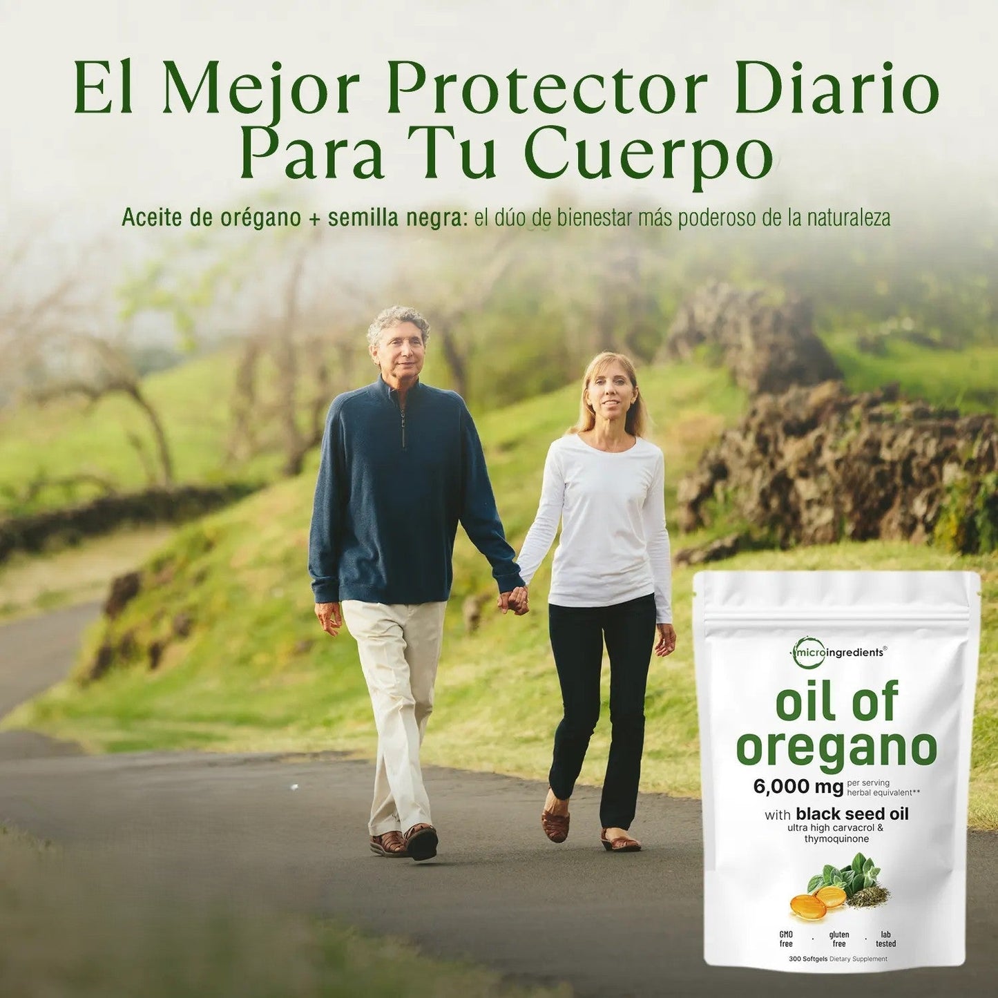 💫 ✨Aceite de orégano con aceite de semilla negra-60 cápsulas. Mejora tu salud💫 ✨+ ENVÍO GRATIS 🚚