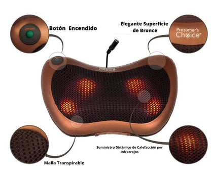 COJIN MASAJEADOR INFRARROJO BODDY PILOW