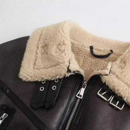 Chaqueta de Cuero Leather Lady