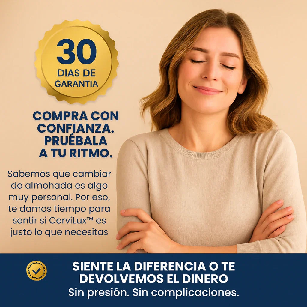 Almohada CerviLux (+Envío GRATIS). ¡COMPRA 1 Y LLÉVATE 2!