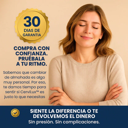 Almohada CerviLux (+Envío GRATIS). ¡COMPRA 1 Y LLÉVATE 2!