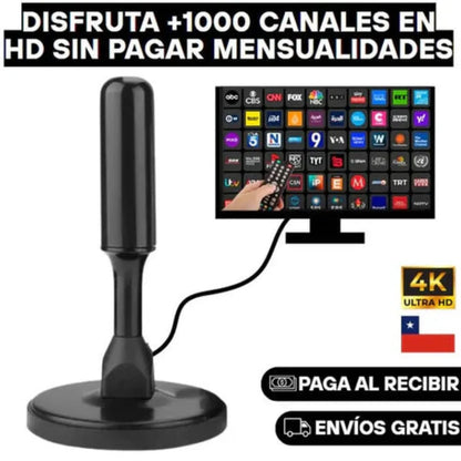 SignalMax 360° 2X1 – Antena TV Digital TDT 4K UHD Profesional