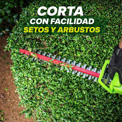 Cortasetos Inalámbrico Mcasa 98V con 2 Baterías