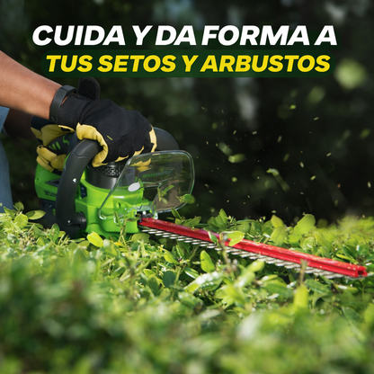 Cortasetos Inalámbrico Mcasa 98V con 2 Baterías