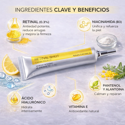 💫 ✨RETINAL SHOT – Tightening Booster Antiedad Intensivo💫 ✨ + ENVÍO GRATIS 🚚