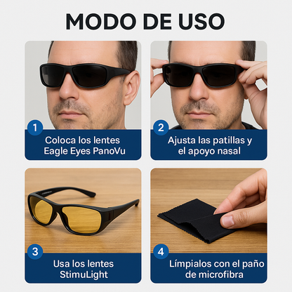 Lentes Eagle Eyes – Visión Segura al Conducir – Claridad Total con Tecnología NASA en Segundos