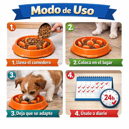 Plato de Lamer Antiestrés – Controla la Hiperactividad – Calma Visible en Minutos
