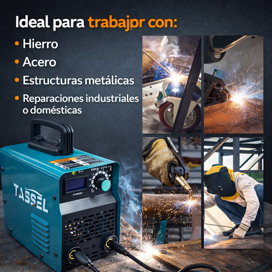 Soldador Inverter Mini MMA 220V – 4.8 kW Potencia Profesional
