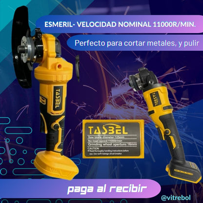 El Set Más Potente y duradero - Pistola de impacto, Taladro y Esmeril