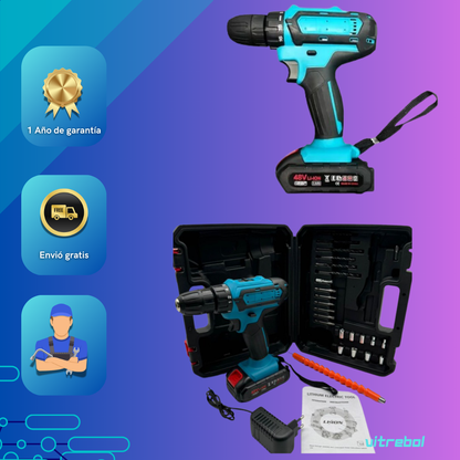 Taladro Atornillador 48V para Todo Proyecto