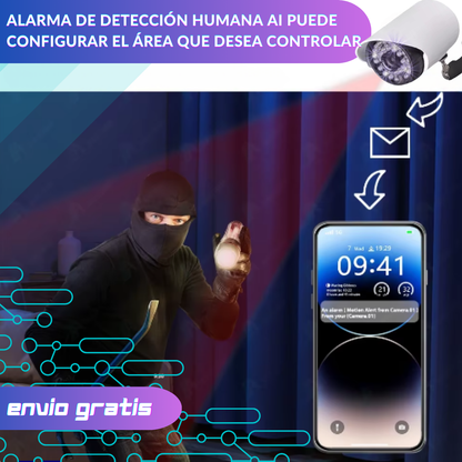 Sistema de Seguridad DVR con Disco Duro 1TB incluye 8 cámaras