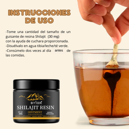 Shilajit 100% Puro 💎 -Fuente de Energía Vital del Himalaya