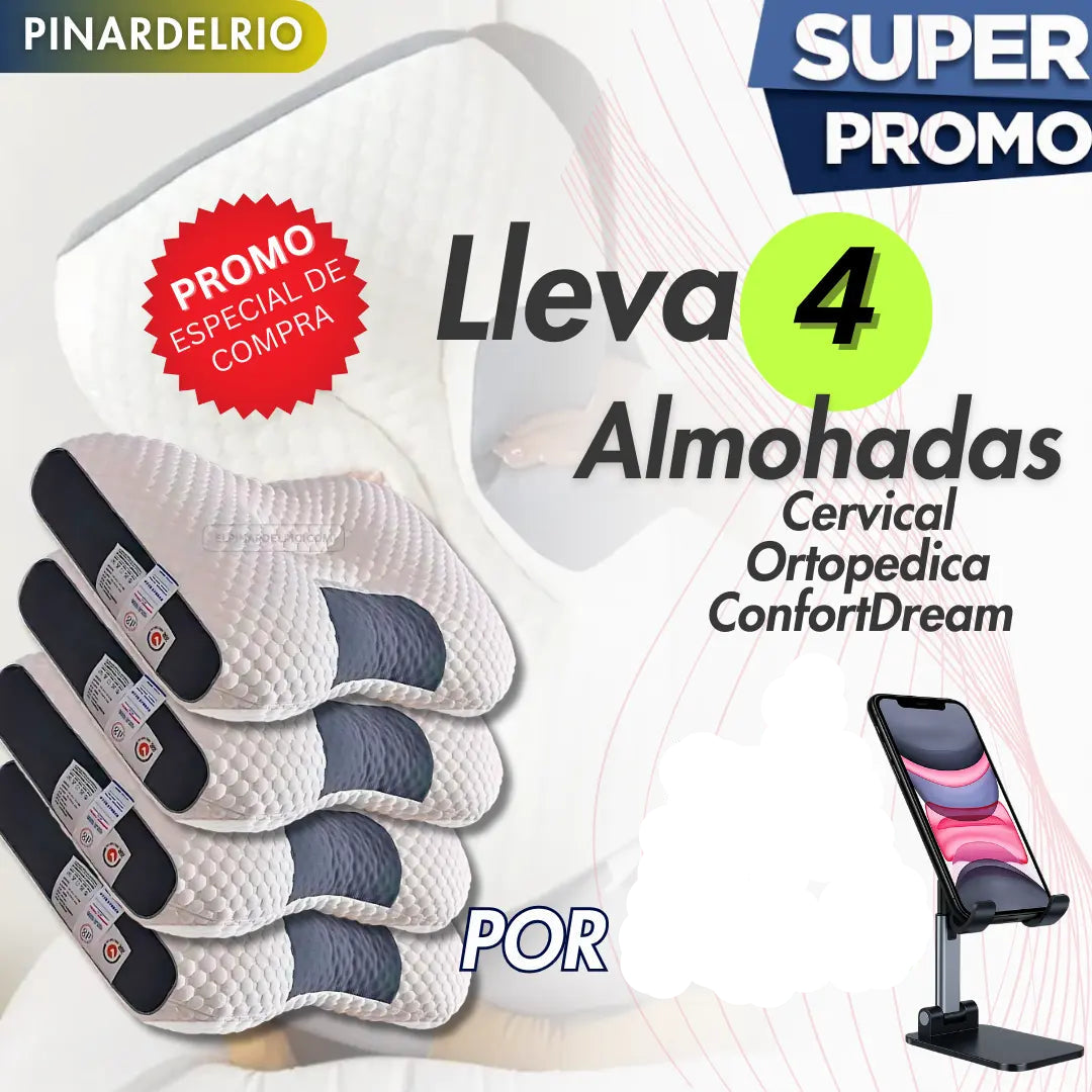 Almohadas Cervical Ortopedica  ConfortDream Memory Foarm Cervical