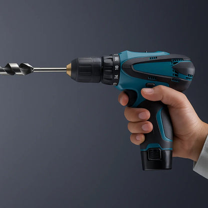 TALADRO 96V – KIT COMPLETO + 2 BATERÍAS DE REGALO