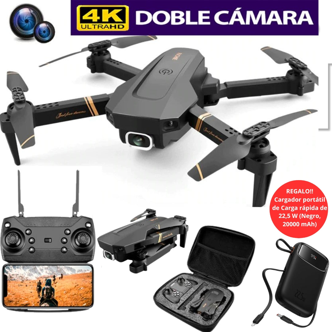 PhantonFly™ | 4K WIFI + Control de Alta Definición + (BATERIA Y ESTUCHE DE REGALO)