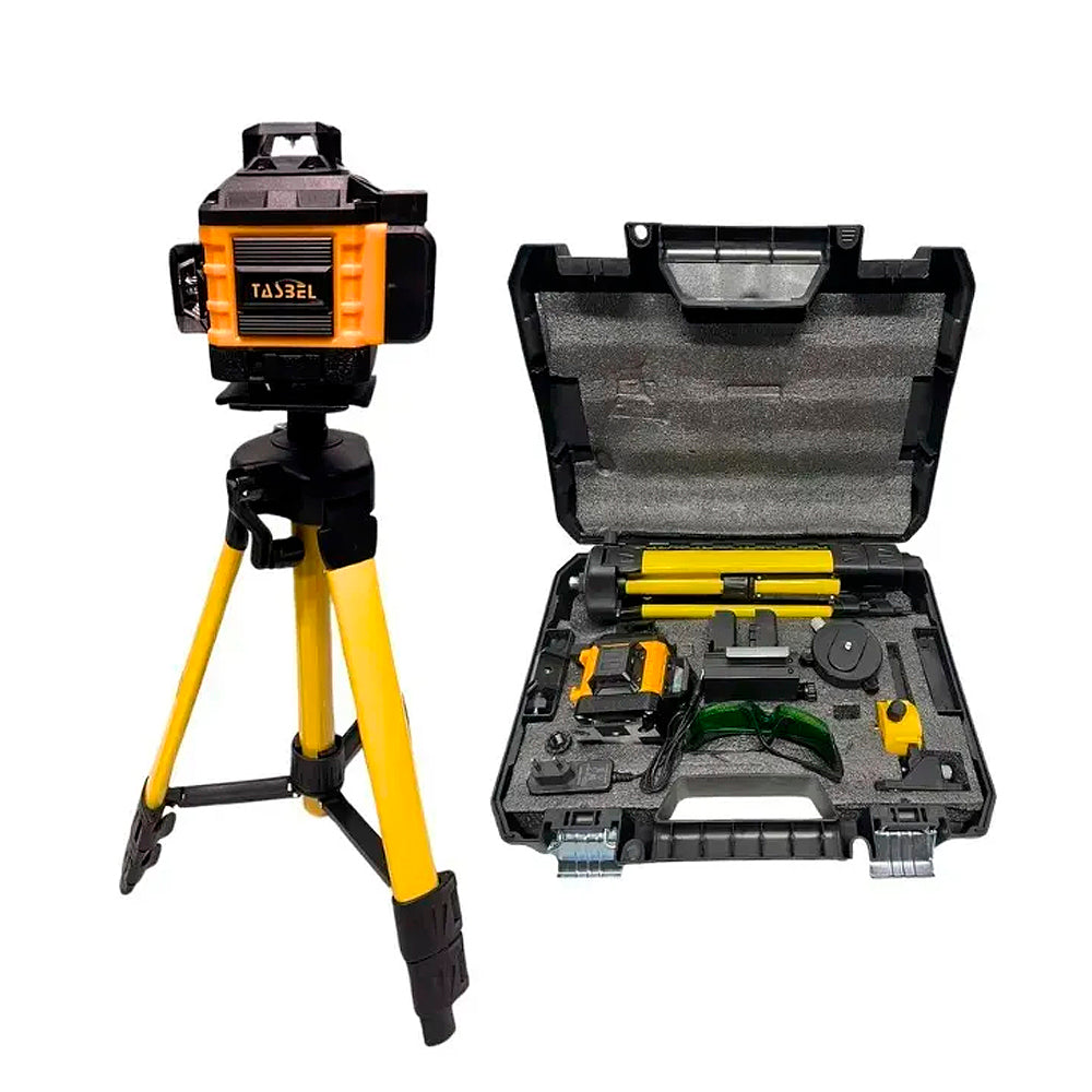 NIVEL LASER 16 LINEAS TASBEL™ | INCLUYE 2 BATERÍAS DE REGALO