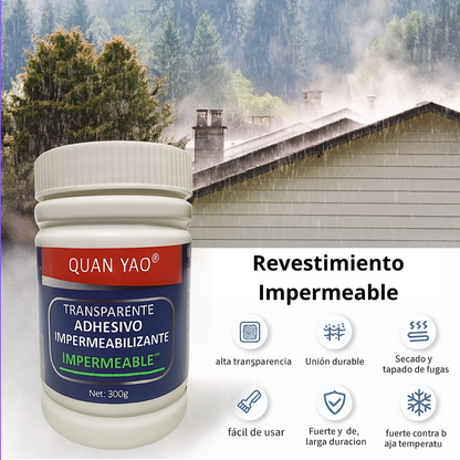 TRIPLE PACK (x3) Adhesivo Impermeable - Sella Filtraciones - Repara grietas y goteras.