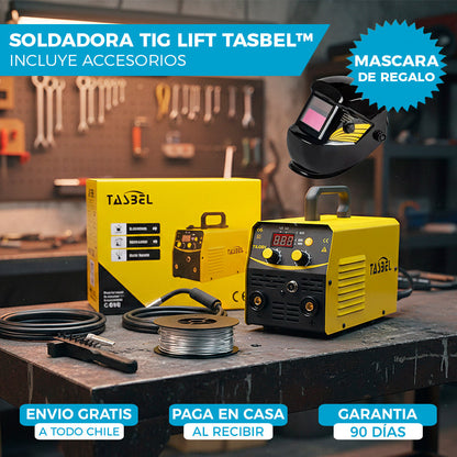 SOLDADORA TIG LIFT TASBEL™ | INCLUYE MASCARA Y ACCESORIOS DE REGALO 🎁