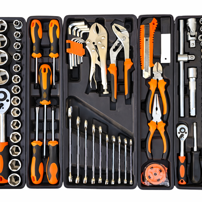 CAJA DE HERRAMIENTAS 85 PIEZAS – 5 NIVELES - PROFESIONAL