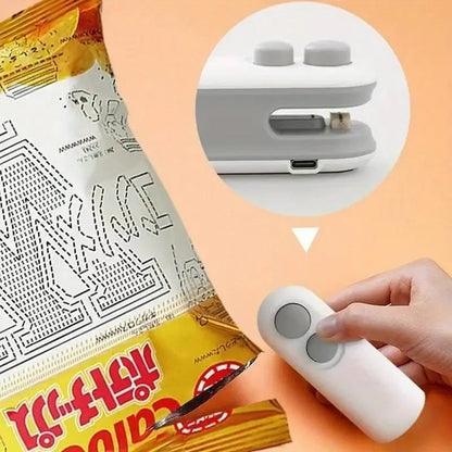 Mini Sellador de Bolsas Recargable