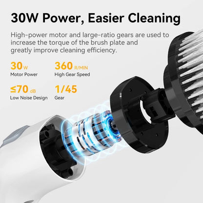 Cepillo de limpieza eléctrico multifuncional