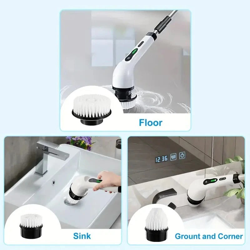 Cepillo de limpieza eléctrico multifuncional
