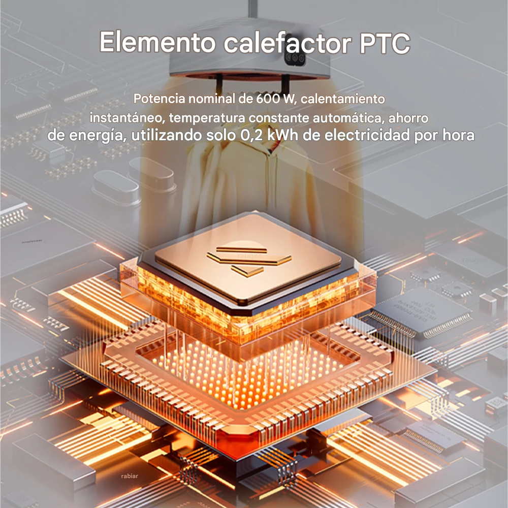 Secadora Electrico Portátil Inteligente