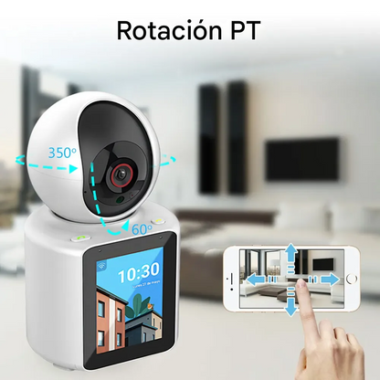 Camara De Seguridad con Videollamada 4k Monitor Bebe