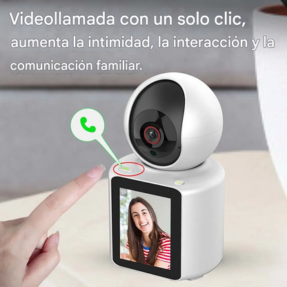Camara De Seguridad con Videollamada 4k Monitor Bebe