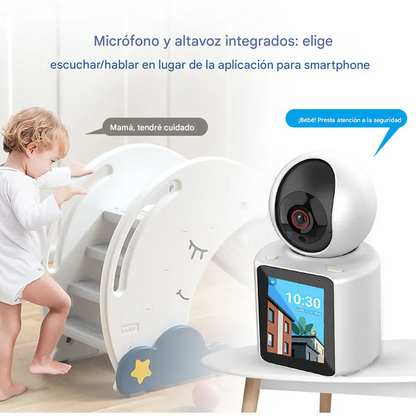 Camara De Seguridad con Videollamada 4k Monitor Bebe