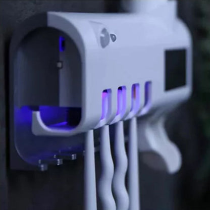 NUEVO PORTA CEPILLOS CON DISPENSADOR DE PASTA